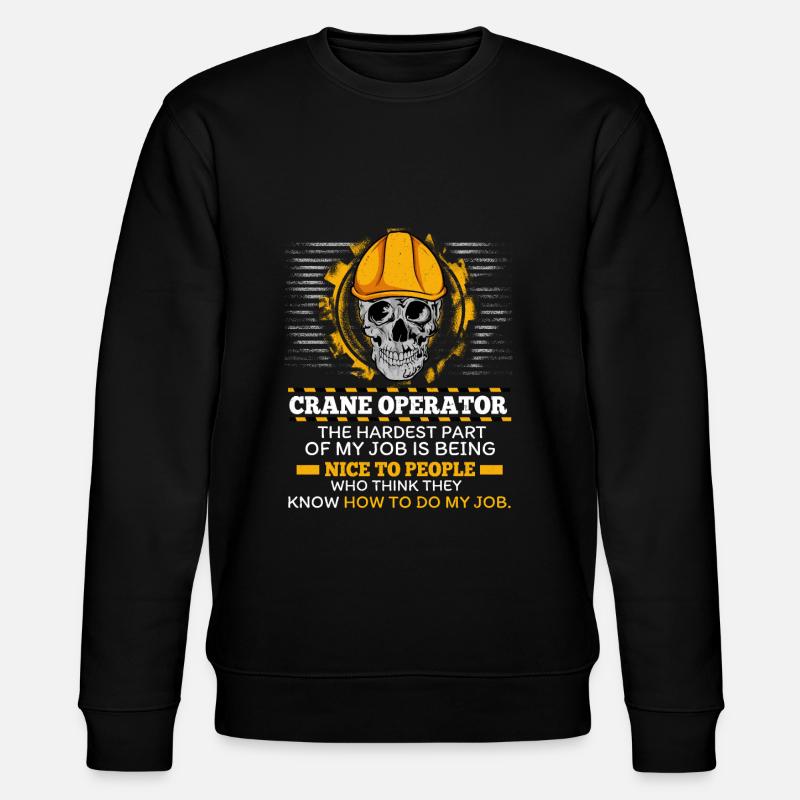 Cadeau de grutier - Sweat bio CHANGER Stanley/Stella Unisexe - noir