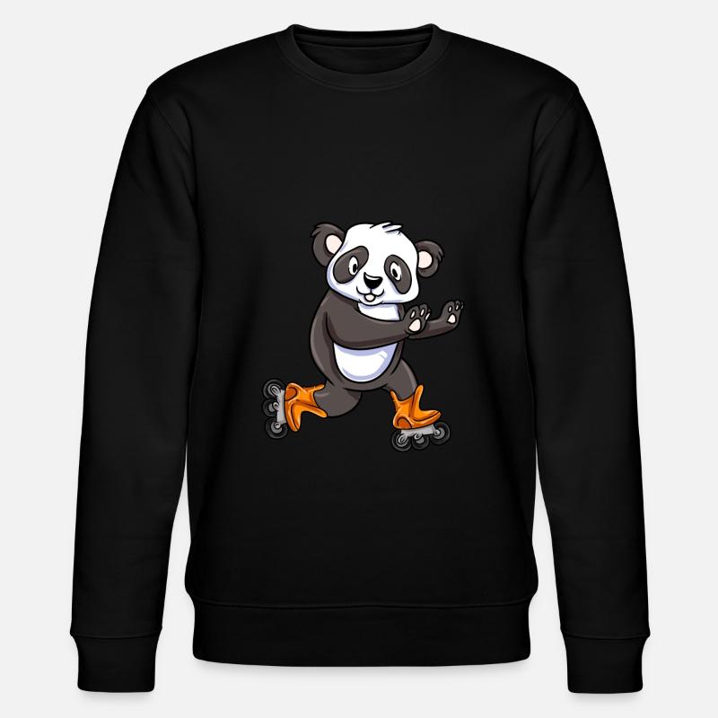 Inline Skating Inline Skating Gift - Stanley/Stella CHANGER Unisex Organic Sweatshirt - black