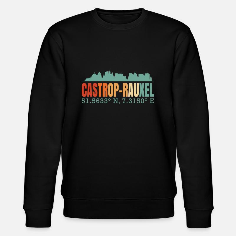 Castrop-Rauxel - Sweat bio CHANGER Stanley/Stella Unisexe - noir