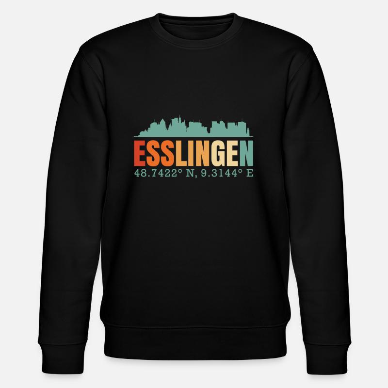 Esslingen - Sweat bio CHANGER Stanley/Stella Unisexe - noir