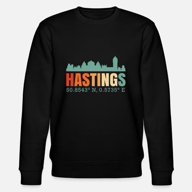 Hastings - Stanley/Stella Unisex Bio-Sweatshirt CHANGER  - Schwarz