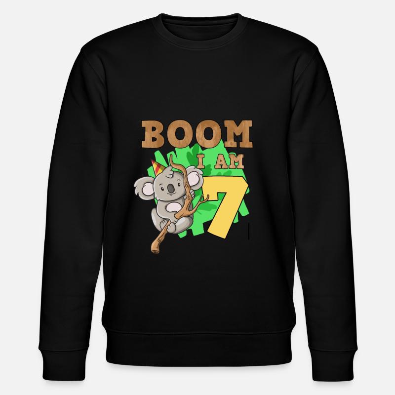 7ème anniversaire Koala - Sweat bio CHANGER Stanley/Stella Unisexe - noir
