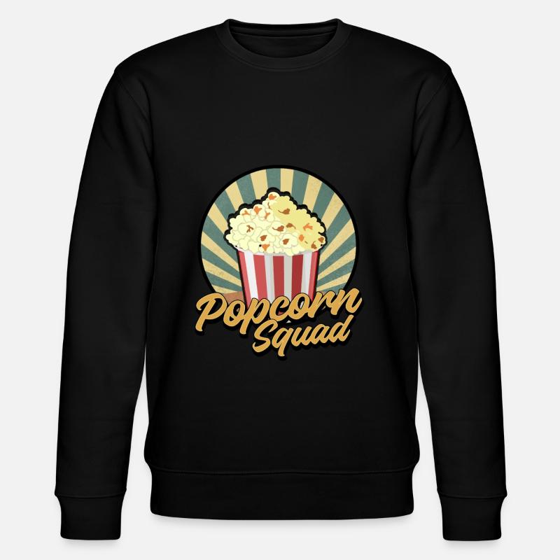 Popcorn Squad - Sweat bio CHANGER Stanley/Stella Unisexe - noir
