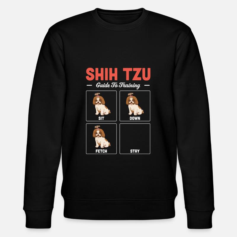 Shih Tzu - Sweat bio CHANGER Stanley/Stella Unisexe - noir