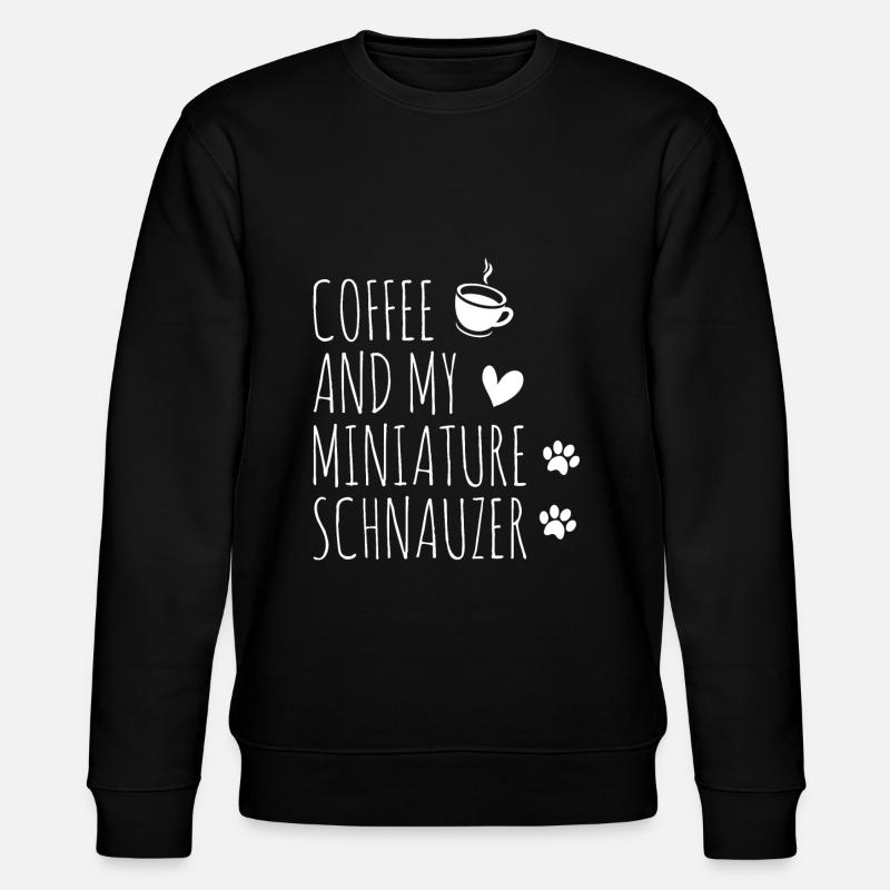 Miniature Schnauzer - Stanley/Stella CHANGER Unisex Organic Sweatshirt - black