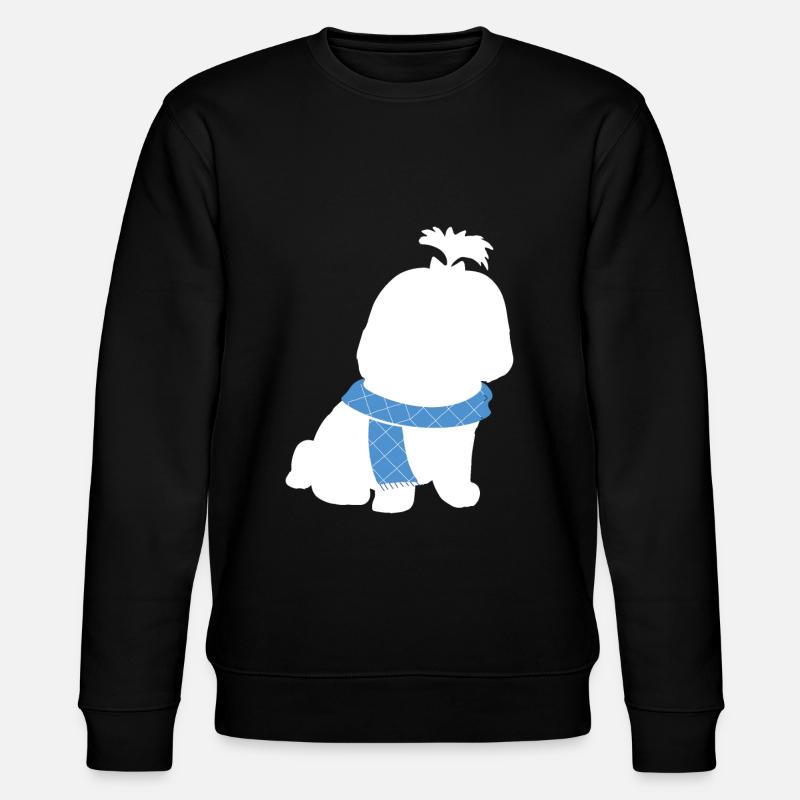 Shih Tzu - Stanley/Stella Unisex Bio-Sweatshirt CHANGER  - Schwarz