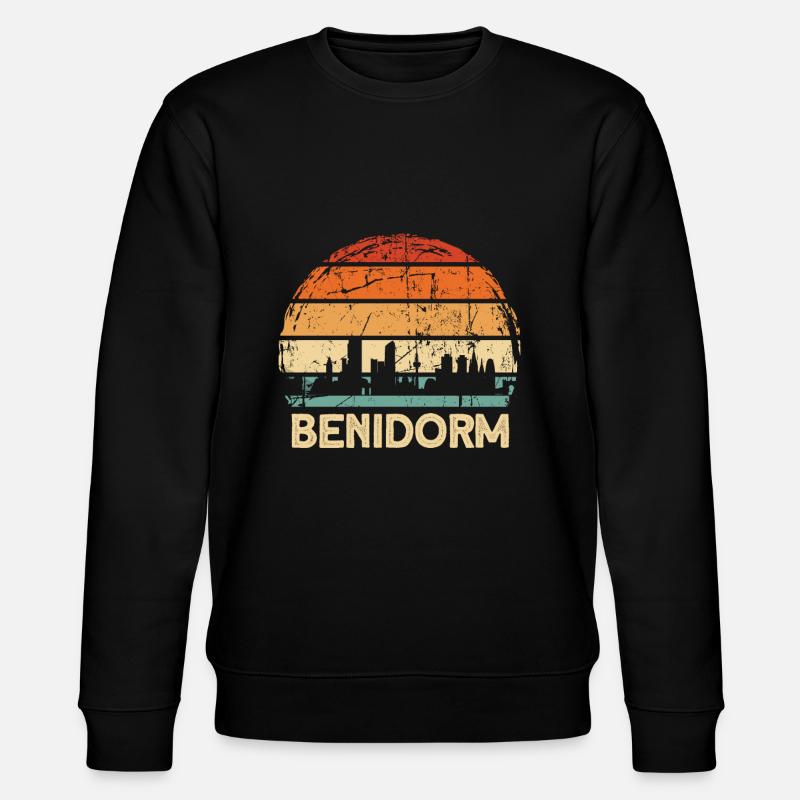 Benidorm - Sweat bio CHANGER Stanley/Stella Unisexe - noir