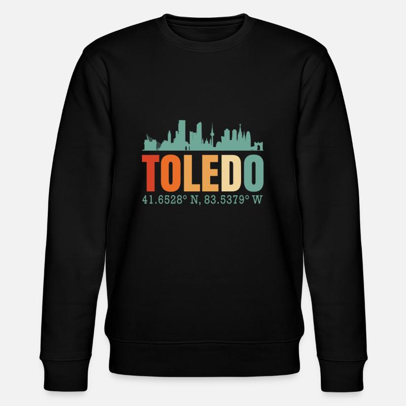 Toledo - Stanley/Stella CHANGER Unisex Organic Sweatshirt - black