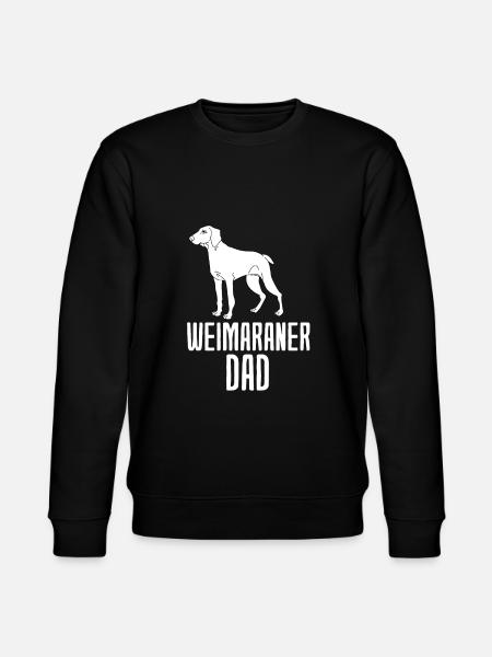 Weimaraner - Stanley/Stella CHANGER Unisex Organic Sweatshirt - black