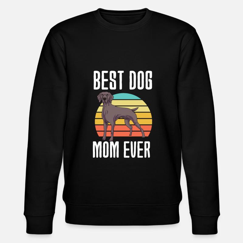 Weimaraner - Stanley/Stella Unisex Bio-Sweatshirt CHANGER  - Schwarz