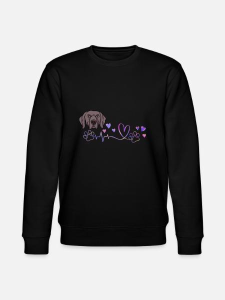 Weimaraner - Sweat bio CHANGER Stanley/Stella Unisexe - noir