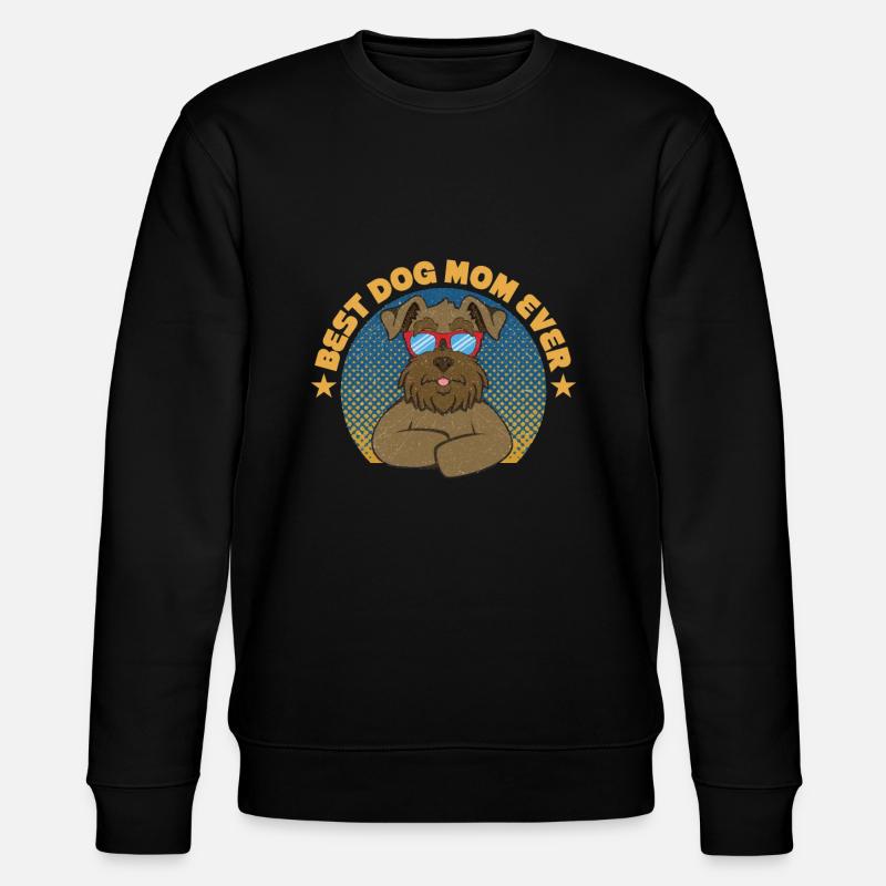 Miniature Schnauzer - Stanley/Stella CHANGER Unisex Organic Sweatshirt - black