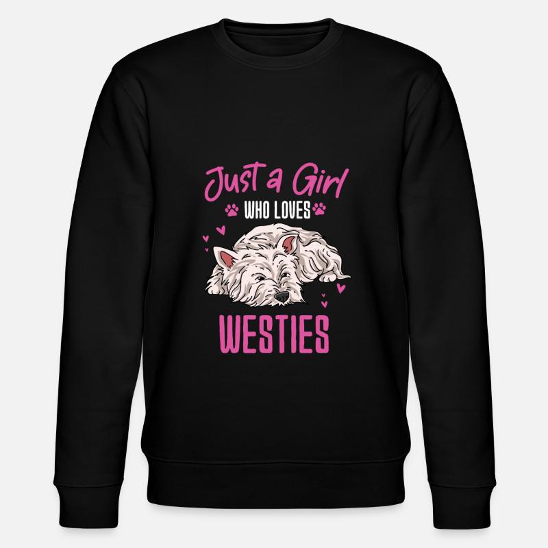 Terrier des Highlands de l’Ouest - Sweat bio CHANGER Stanley/Stella Unisexe - noir