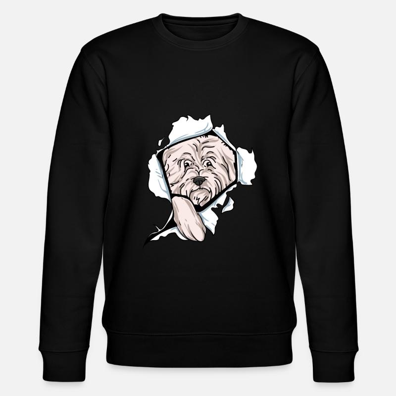 West Highland Terrier - Sweat bio CHANGER Stanley/Stella Unisexe - noir
