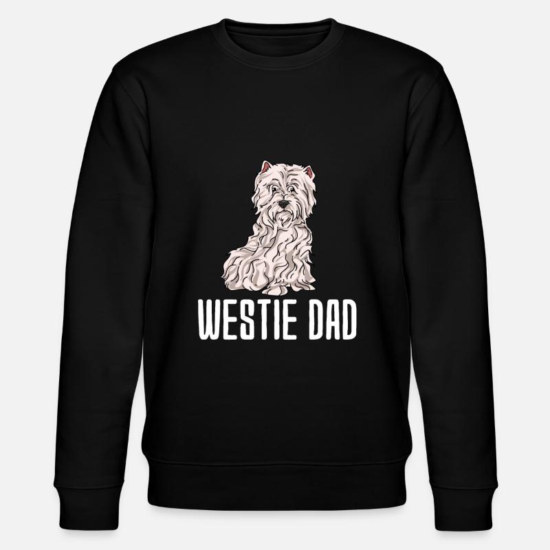 West Highland Terrier - Sweat bio CHANGER Stanley/Stella Unisexe - noir