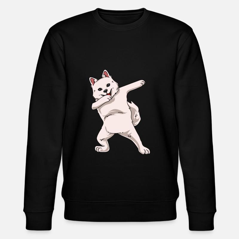 American Eskimo - Stanley/Stella Unisex Bio-Sweatshirt CHANGER  - Schwarz