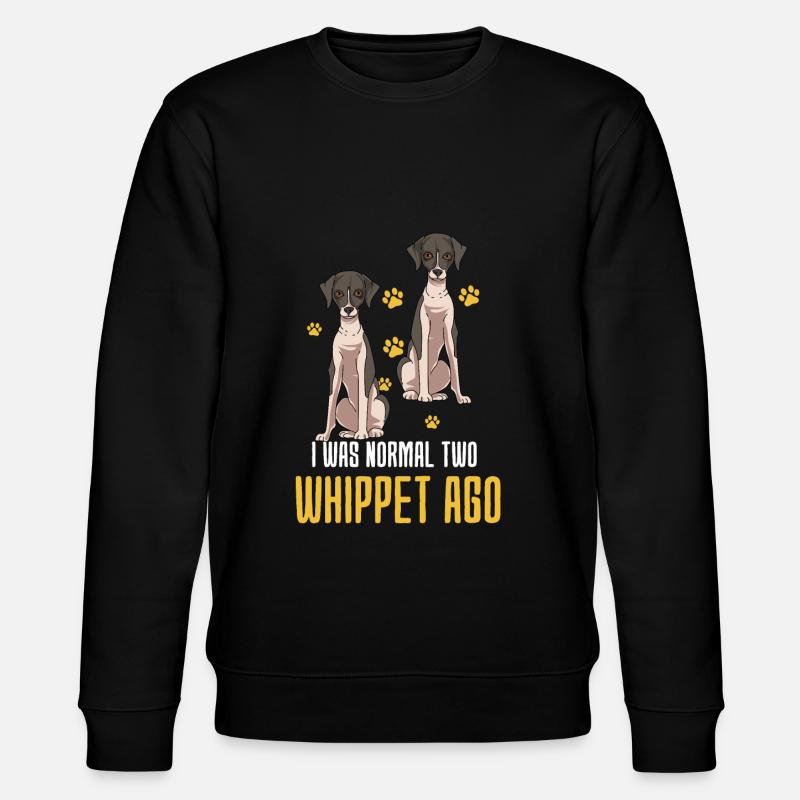 Whippet - Stanley/Stella Unisex Bio-Sweatshirt CHANGER  - Schwarz