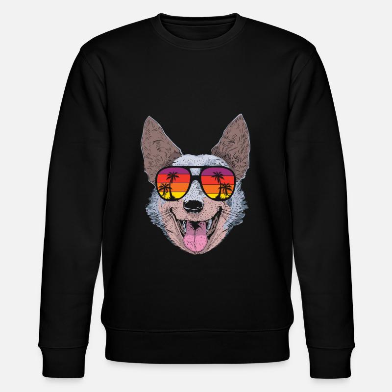 Bouvier australien - Sweat bio CHANGER Stanley/Stella Unisexe - noir