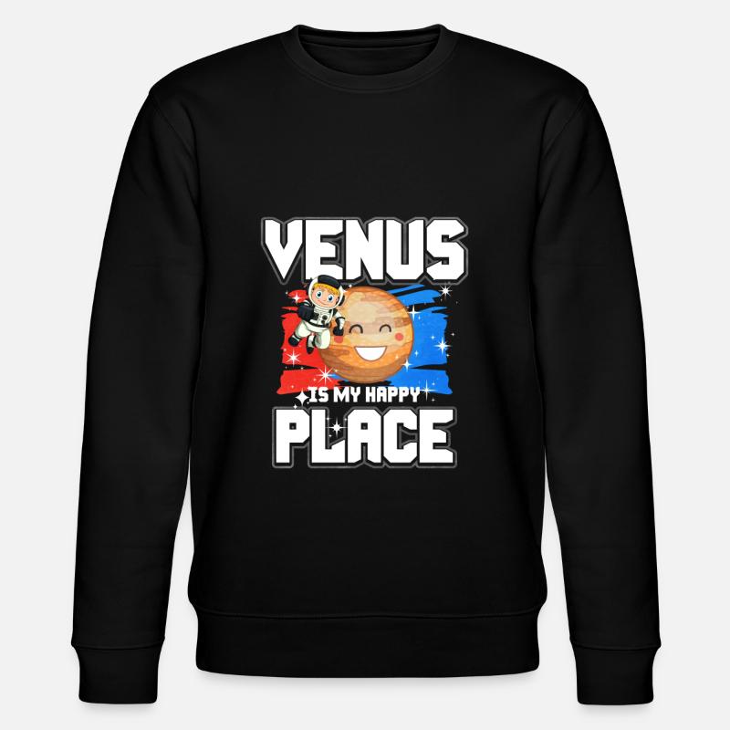 Cadeau Planète Vénus - Sweat bio CHANGER Stanley/Stella Unisexe - noir