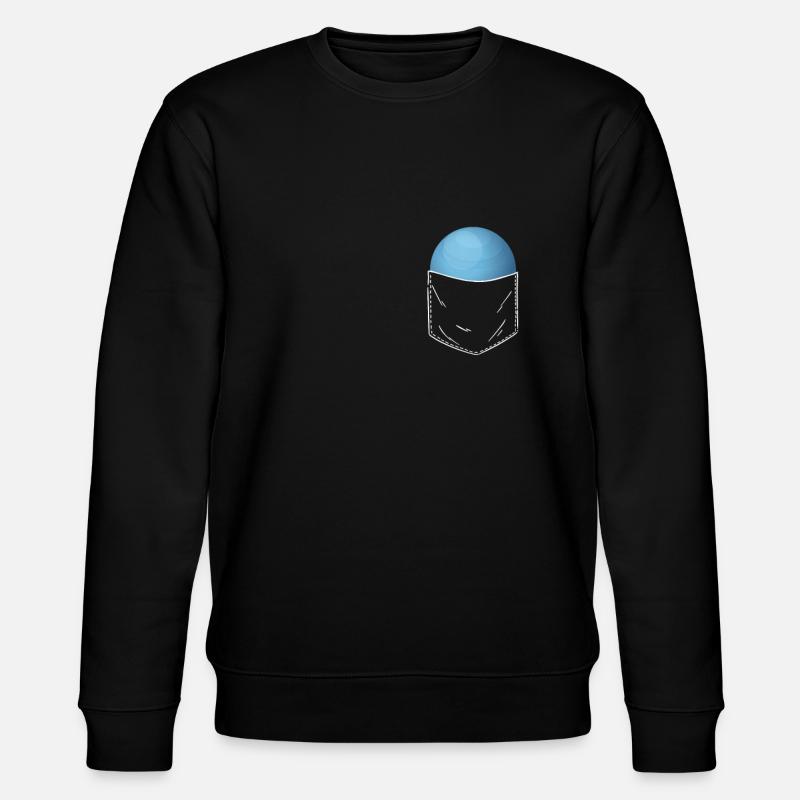 Uranus - Stanley/Stella Unisex Bio-Sweatshirt CHANGER - Schwarz