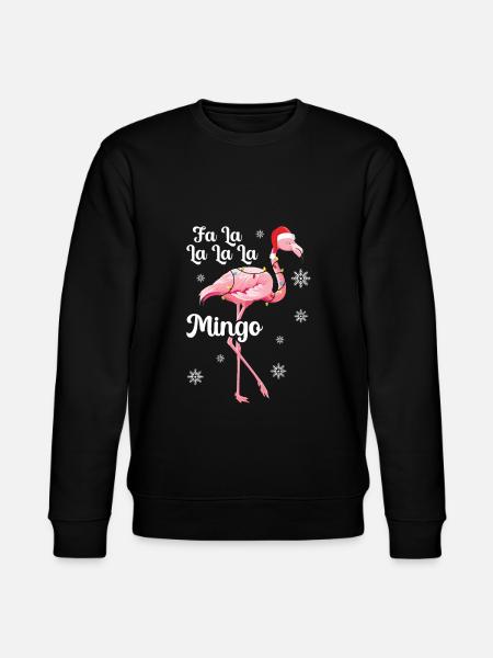 Flamingo - Stanley/Stella CHANGER Unisex Organic Sweatshirt - black