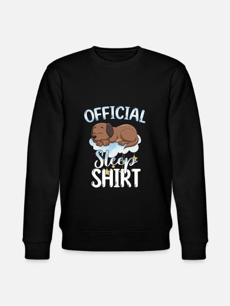 Schlafen Süß Geschenk - Stanley/Stella Unisex Bio-Sweatshirt CHANGER - Schwarz