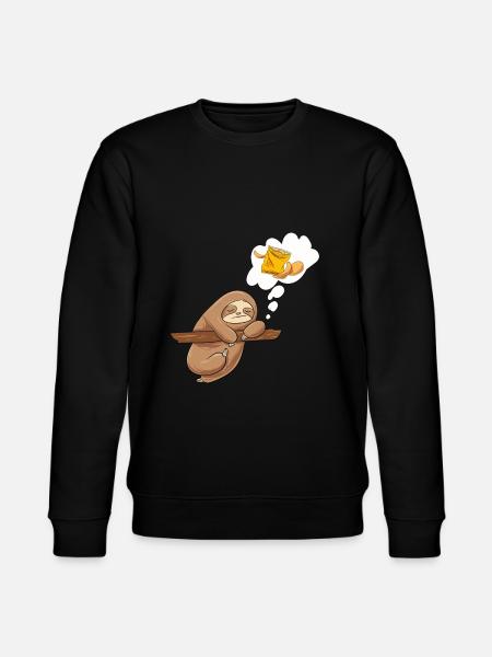 Chips Eating Snacks Candy Gift - Stanley/Stella CHANGER Unisex Organic Sweatshirt - black