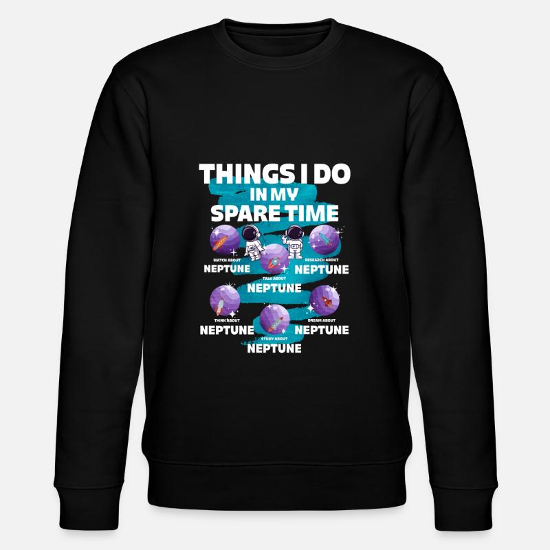 Neptune - Sweat bio CHANGER Stanley/Stella Unisexe - noir