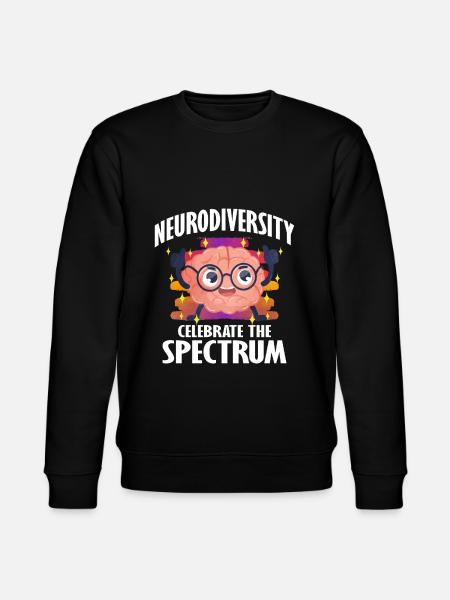 Autism Autism Gift - Stanley/Stella CHANGER Unisex Organic Sweatshirt - black