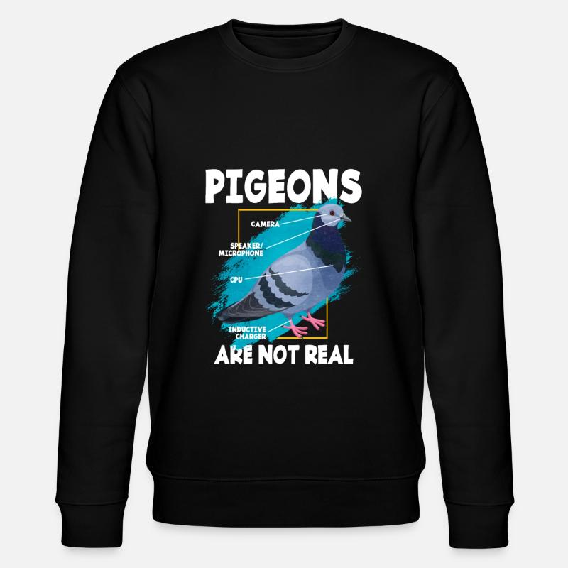 Colombe - Sweat bio CHANGER Stanley/Stella Unisexe - noir