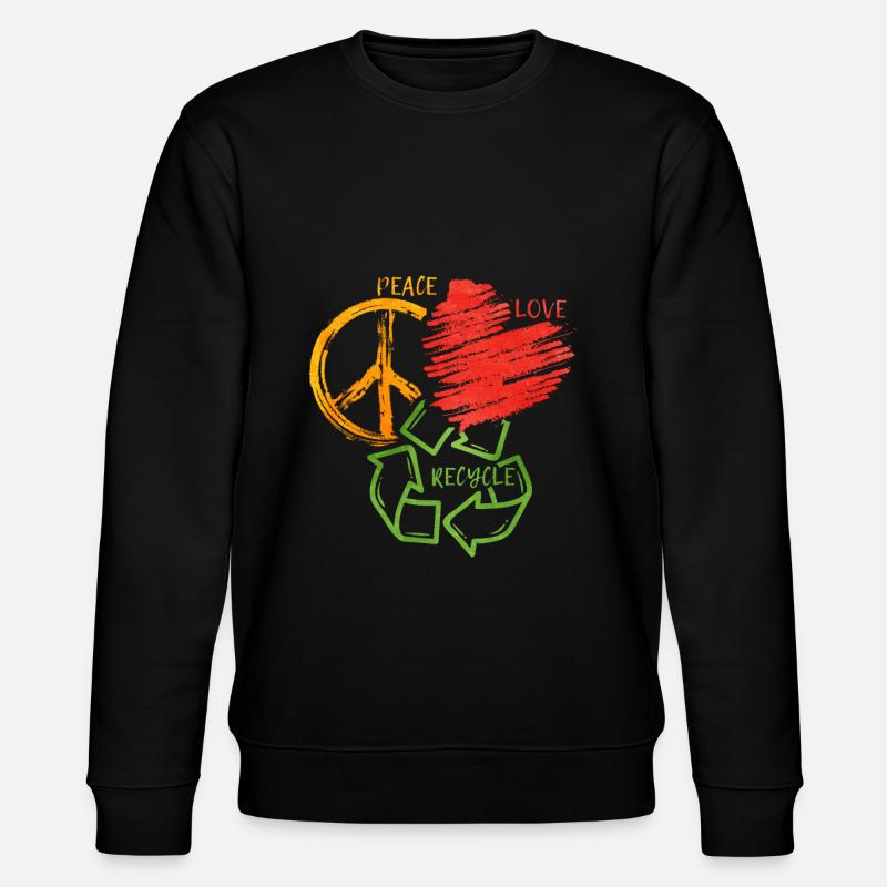 Recyclage - Sweat bio CHANGER Stanley/Stella Unisexe - noir