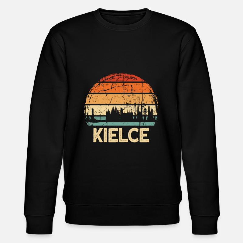 Pologne Kielce Skyline - Sweat bio CHANGER Stanley/Stella Unisexe - noir