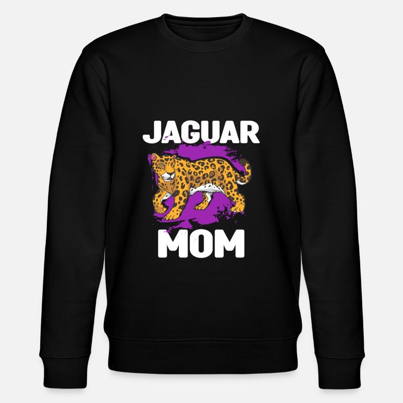 Jaguar Mama - Stanley/Stella CHANGER Unisex Organic Sweatshirt - black
