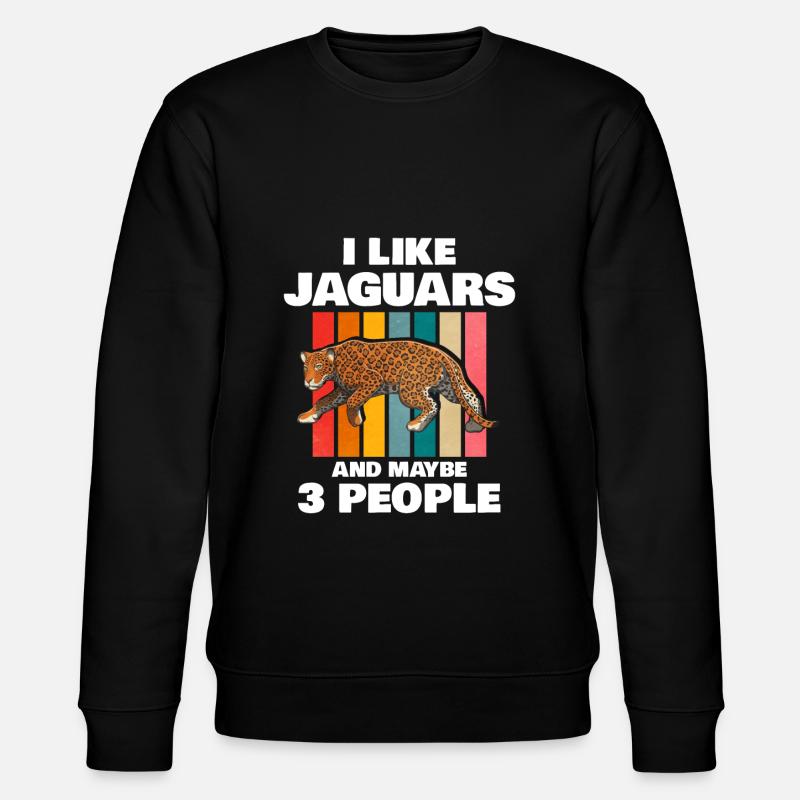 Jaguar - Sweat bio CHANGER Stanley/Stella Unisexe - noir