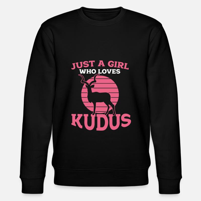 Kudu - Stanley/Stella Unisex Bio-Sweatshirt CHANGER  - Schwarz