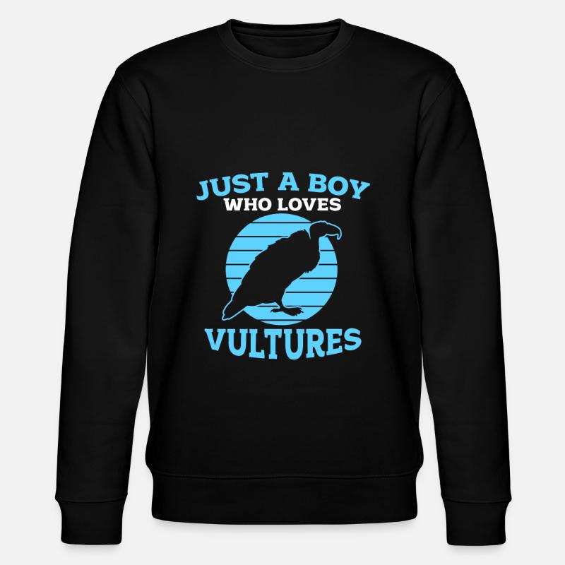 Vautour - Sweat bio CHANGER Stanley/Stella Unisexe - noir