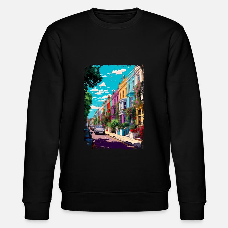 Londres - Sweat bio CHANGER Stanley/Stella Unisexe - noir