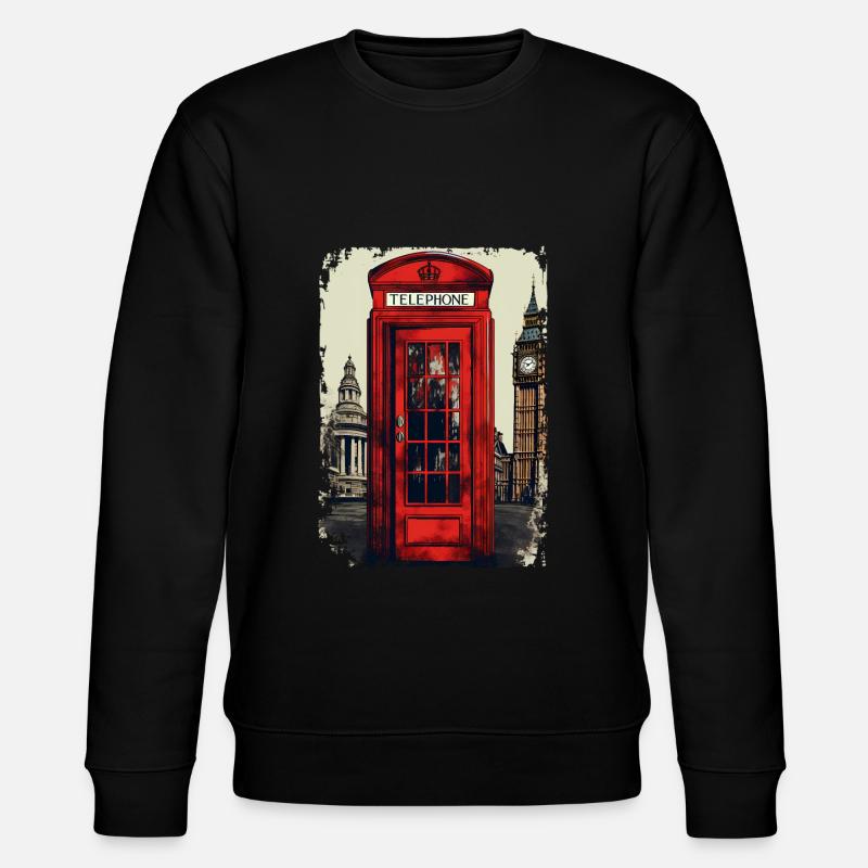 Londres - Sweat bio CHANGER Stanley/Stella Unisexe - noir