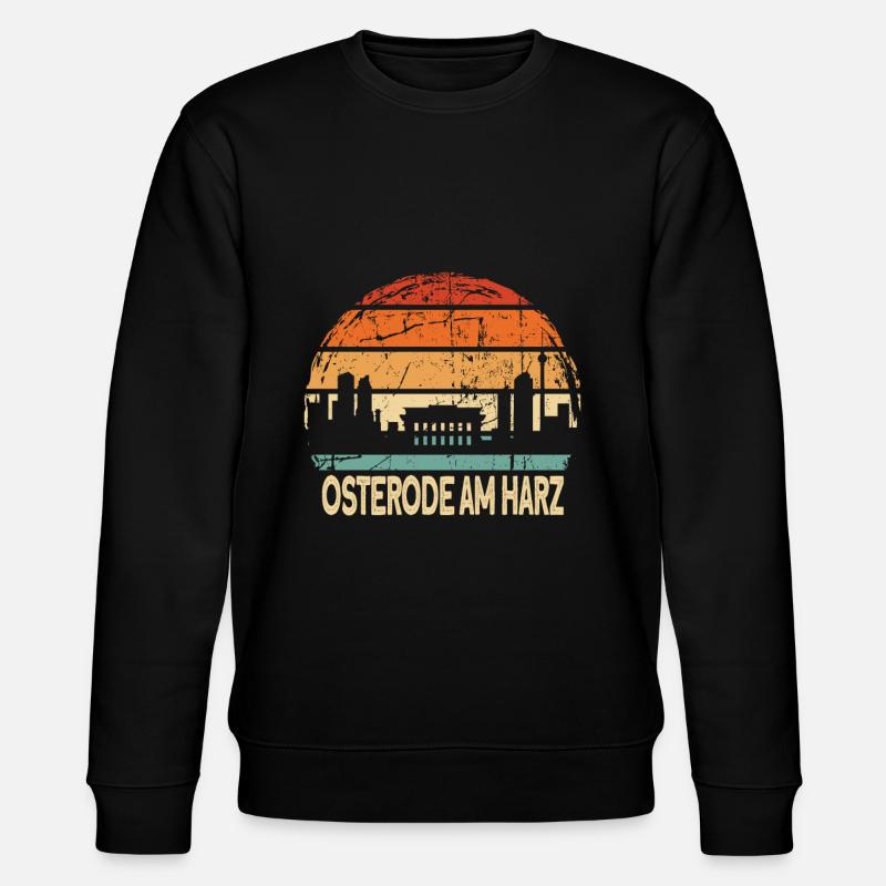 Osterode am Harz - Sweat bio CHANGER Stanley/Stella Unisexe - noir