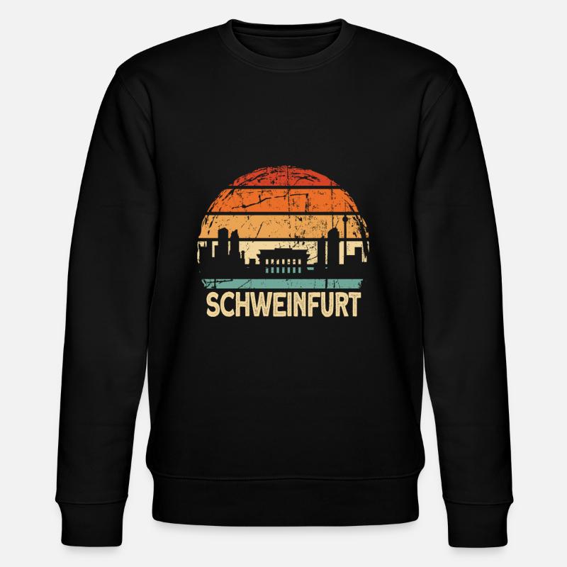 Schweinfurt - Stanley/Stella CHANGER Unisex Organic Sweatshirt - black