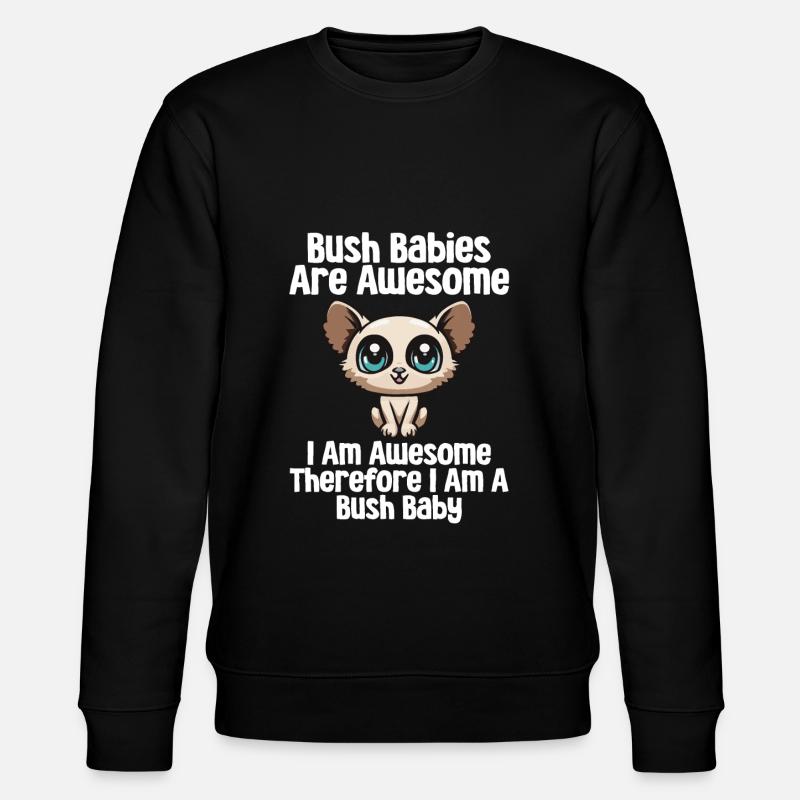 Galago - Stanley/Stella CHANGER Unisex Organic Sweatshirt - black