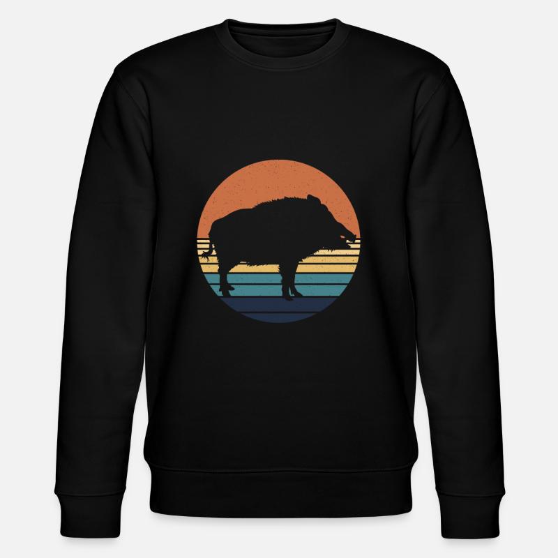 Phacochère - Sweat bio CHANGER Stanley/Stella Unisexe - noir