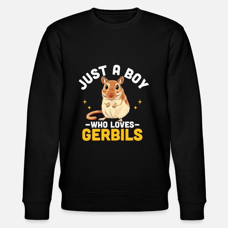 Rennmaus - Stanley/Stella Unisex Bio-Sweatshirt CHANGER  - Schwarz