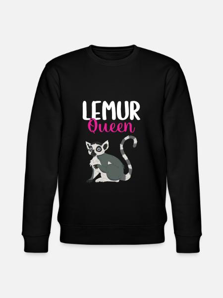 Lemur - Stanley/Stella CHANGER Unisex Organic Sweatshirt - black