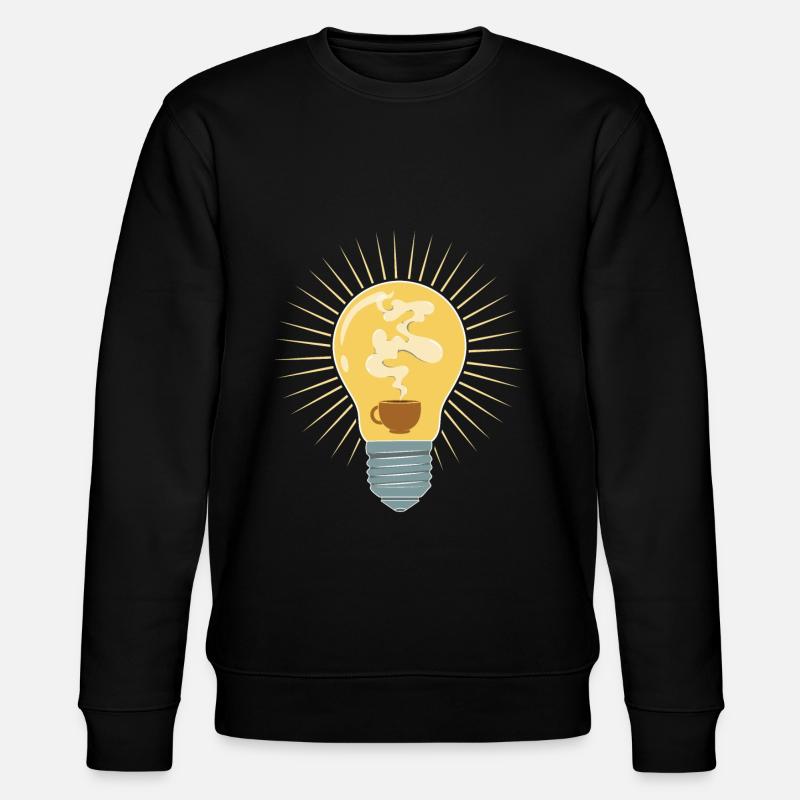 Coffee Enlightenment - Stanley/Stella CHANGER Unisex Organic Sweatshirt - black