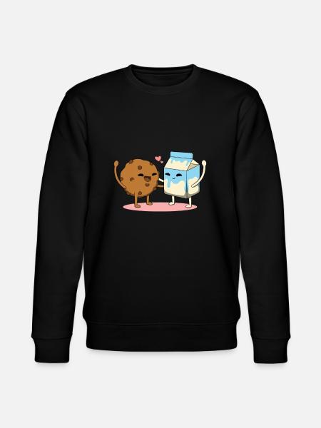 Coffee-milk pair - Stanley/Stella CHANGER Unisex Organic Sweatshirt - black