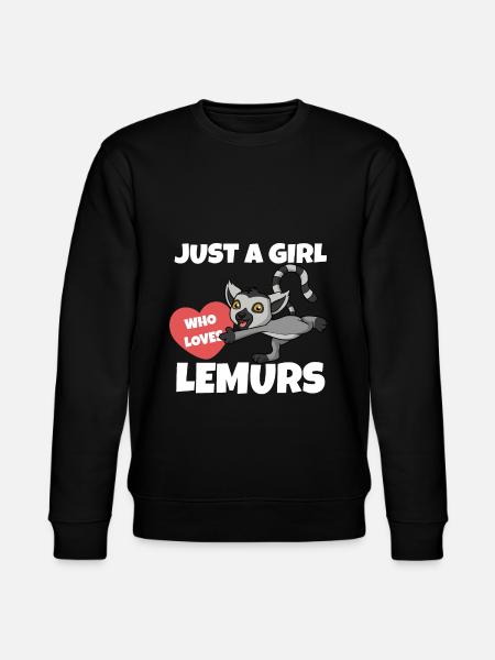 Lemur - Stanley/Stella CHANGER Unisex Organic Sweatshirt - black