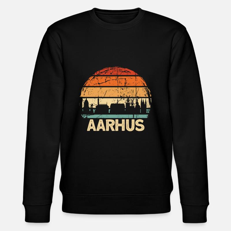 Aarhus - Stanley/Stella CHANGER Unisex Organic Sweatshirt - black