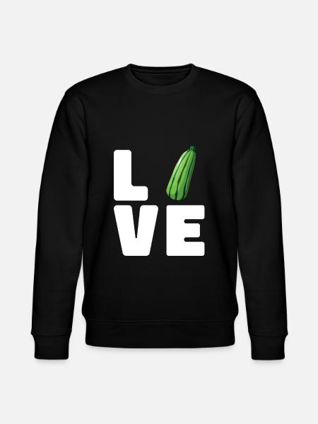 Courgette - Stanley/Stella CHANGER Unisex Organic Sweatshirt - black