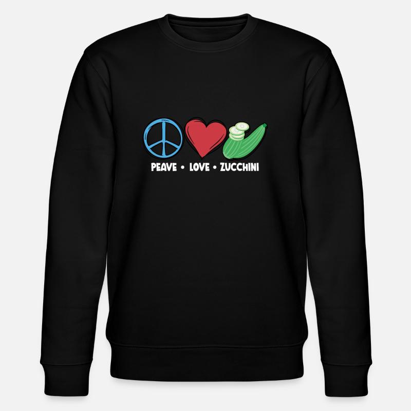 Courgette - Sweat bio CHANGER Stanley/Stella Unisexe - noir